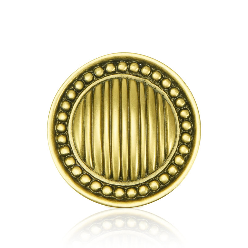 1-3/8” CHESAPEAKE  KNOB FLORENTINE GOLD FINISH