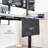 Black 30in Cable Management Desk Organizer
