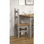Whiffletree Pair of Solid Wood slatted back Dining Chair
