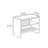 23.6in Retro Style Shoe Storage Bench