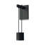 Suspenders® 1 - Light LED Armed Sconce