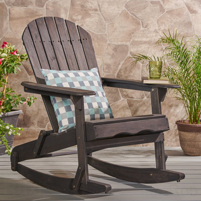 Chaise berçante d'extérieur Adirondack