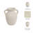 Kenith Handcrafted Paper Mache Vase with Amphora Shape and Handles - Rustic Decorative Accent for Home Decor-119437047-108645623