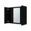 Armoire à pharmacie Draco, miroir, double porte, une tablette extérieure-467148071