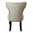 Logan 72" 9-piece Dining Set With 8 Jill Dining Chairs In Ivory With Antique Brown Legs
