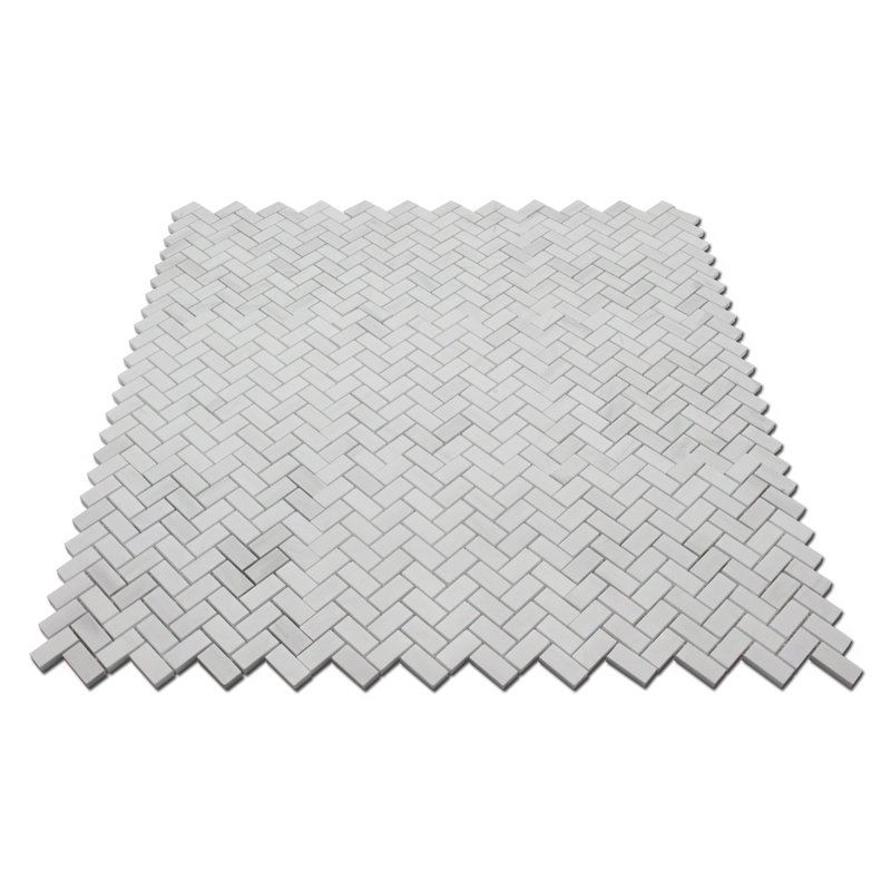 1x2 BIANCO DOLOMITE HÉRON ARGENTÉ