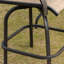 Ensemble de 2 tabourets de bar pivotants avec accoudoirs et chaises de bar Outsunny