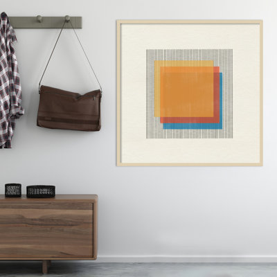 Midcentury Modern Squares No 1 Print