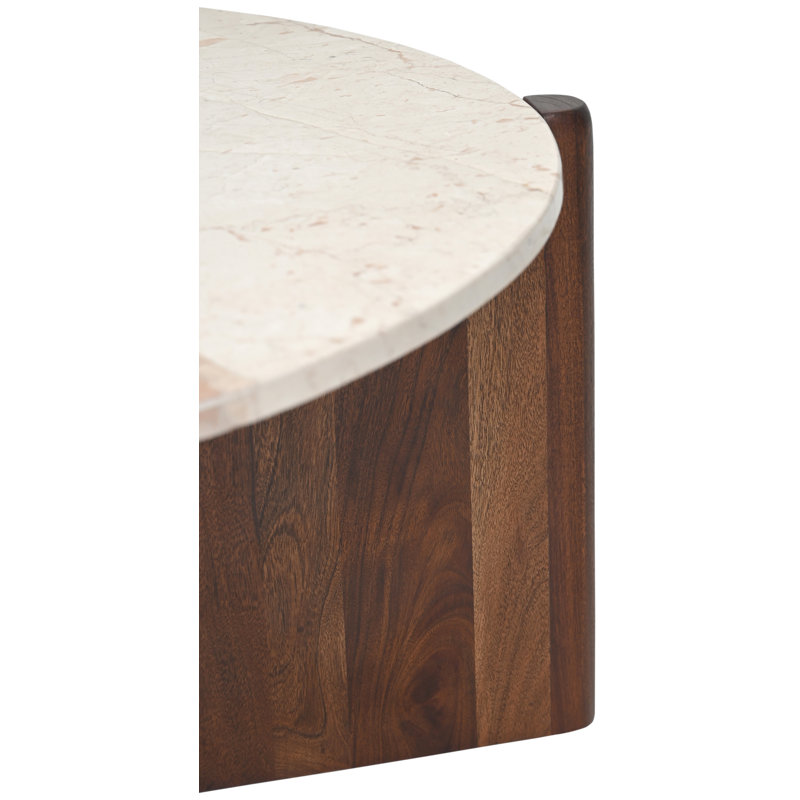 Table basse Hetherington, Crème, crème