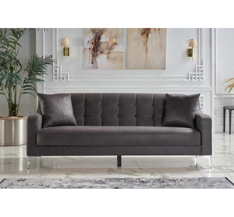 Khalif 86.6'' Upholstered Convertible Sofa