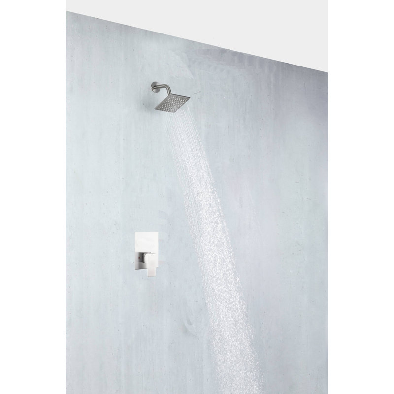 All-In-One Kit with Rough in-Valve, Brushed Nickel
