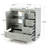 30" Bathroom Vanity with Ceramic Sink-1277511687