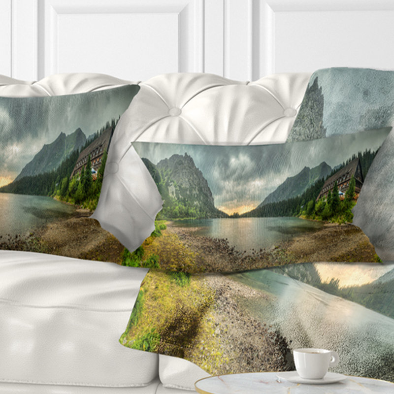 Coussin Schafer Landscape, Rectangulaire, 12 po x 20 po