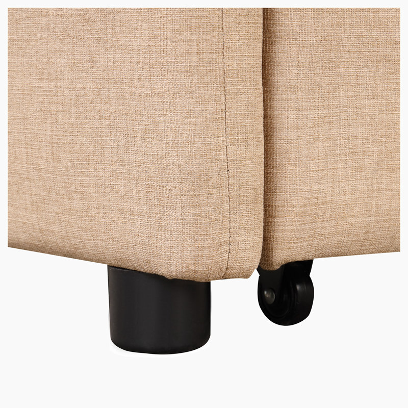 Lin Sarenac 41,5 po, 100 % lin beige