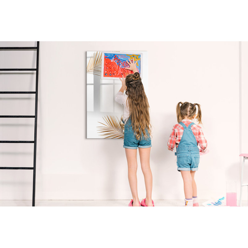 Magnetic Glass Photo Memo Board