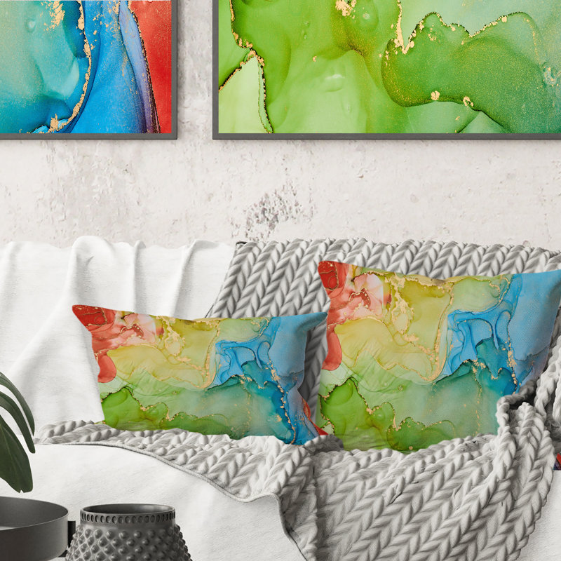 Coussin Green I, 16 po x 16 po