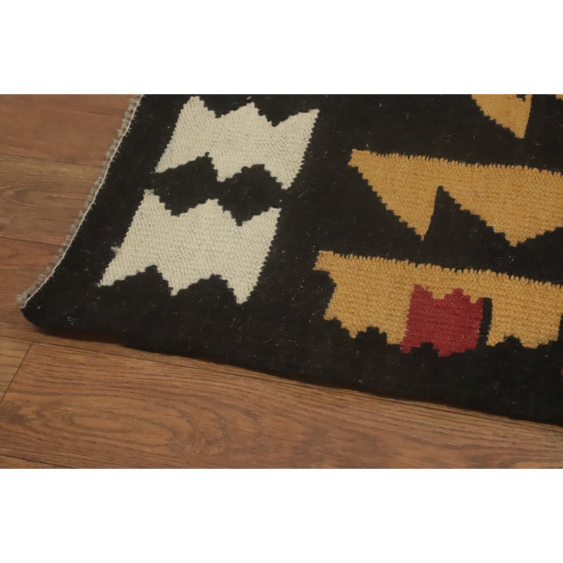 Geometric Kilim Oriental Runner Rug 3x10