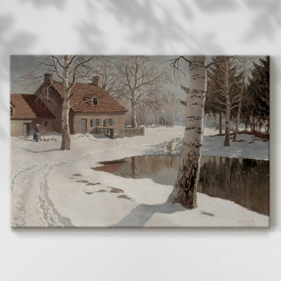 Paysages rétro-DCCDVI -Galerie enveloppée Cavas