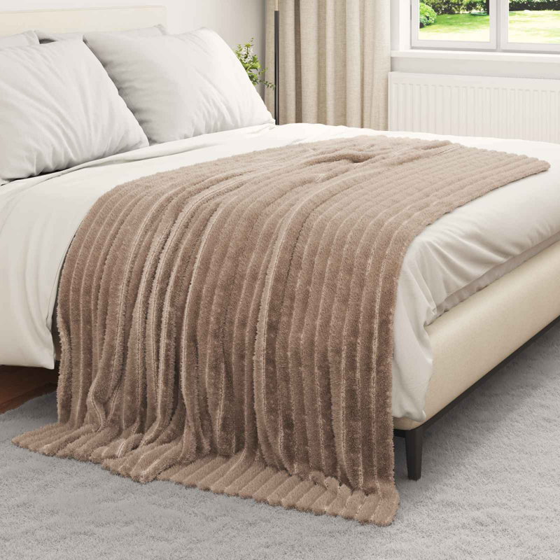 5.1-42 Throw Blanket, Camel, 200cm x 150cm