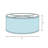 11'' H Textured Fabric Drum Lamp Shade