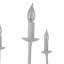 Lilly 8 - Light Candle Style Chandelier-1689301339