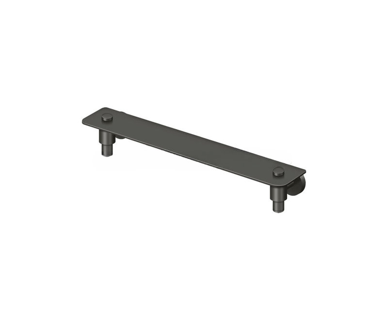 Deltana BBS2019-10B 18" Length Sobe Series Contemporary Bathroom Shelf Oil Rubbed Bronze