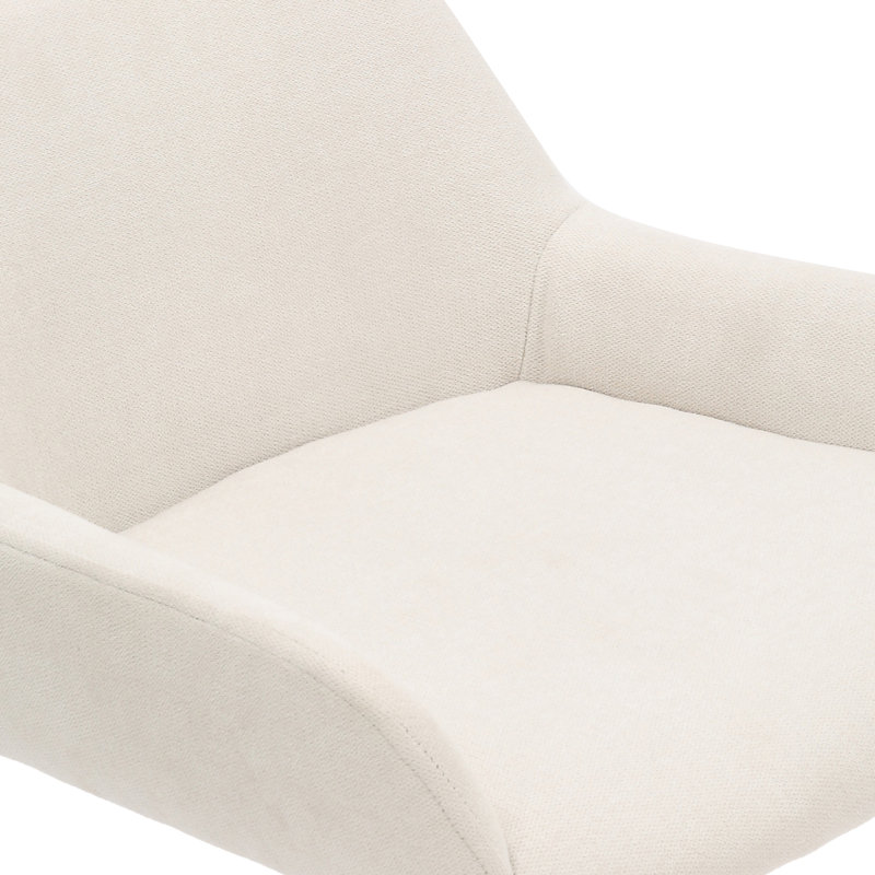 Upholstered Counter Stool, Beige