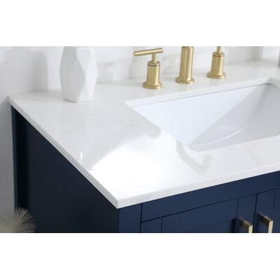 Sand & Stable Trieste 36'' Free Standing Single Bathroom Vanity with ...