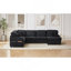 Canapé modulaire en forme de U Canapé modulaire rembourré en L de 125,2 po avec repose-pieds mobile et poches de rangement latérales pour le salon-1043325980