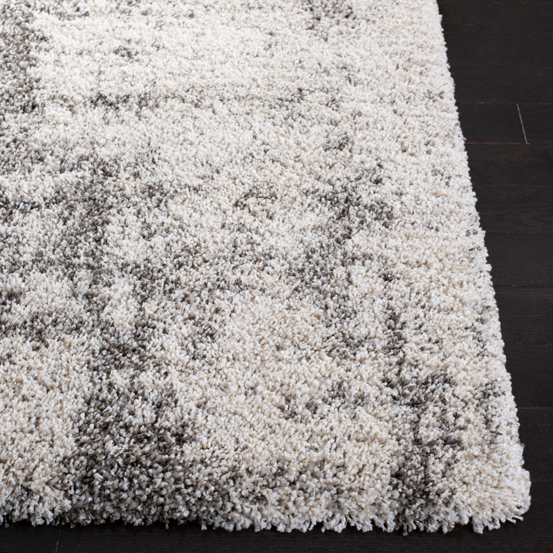 Hargett Shag Performance Abstract Rug, Rectangle 4' x 6'