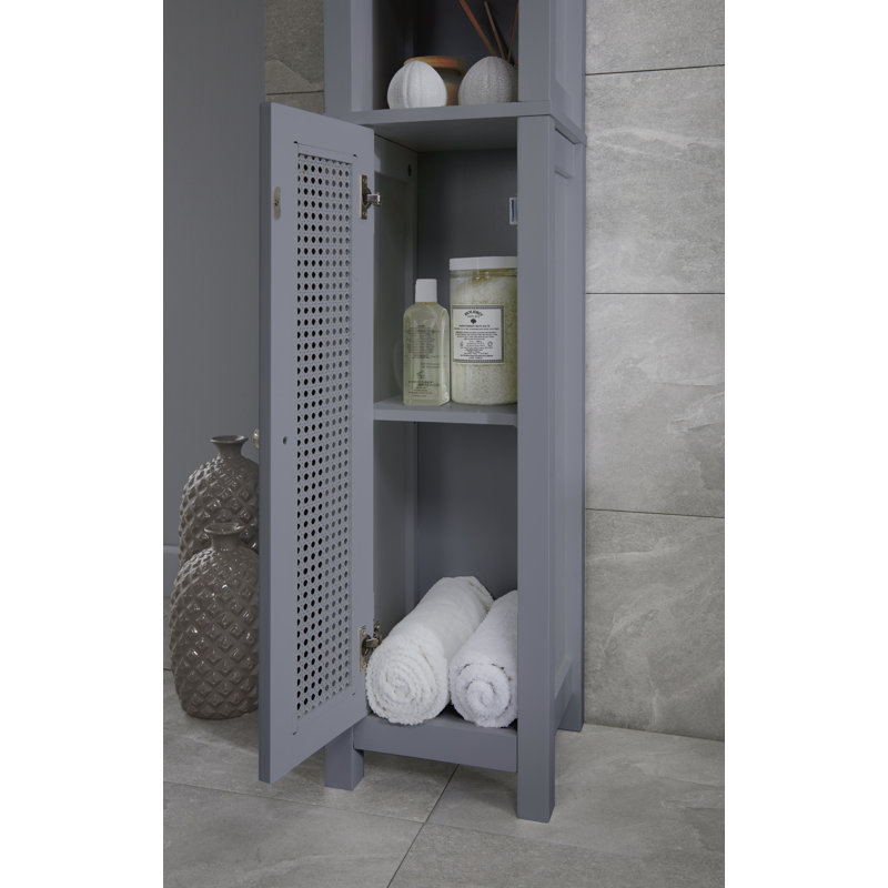 Reaon Freestanding Linen Cabinet