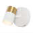Blanc / or laiton