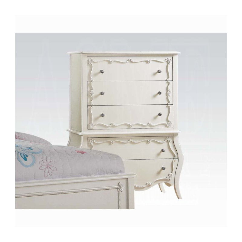 ACME Edalene Chest, Pearl White