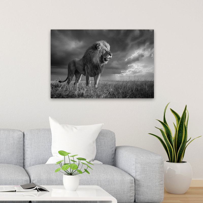Egger – SavannaLion, 24" H x 36" W