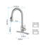 Robinet de cuisine avec douchette extractible