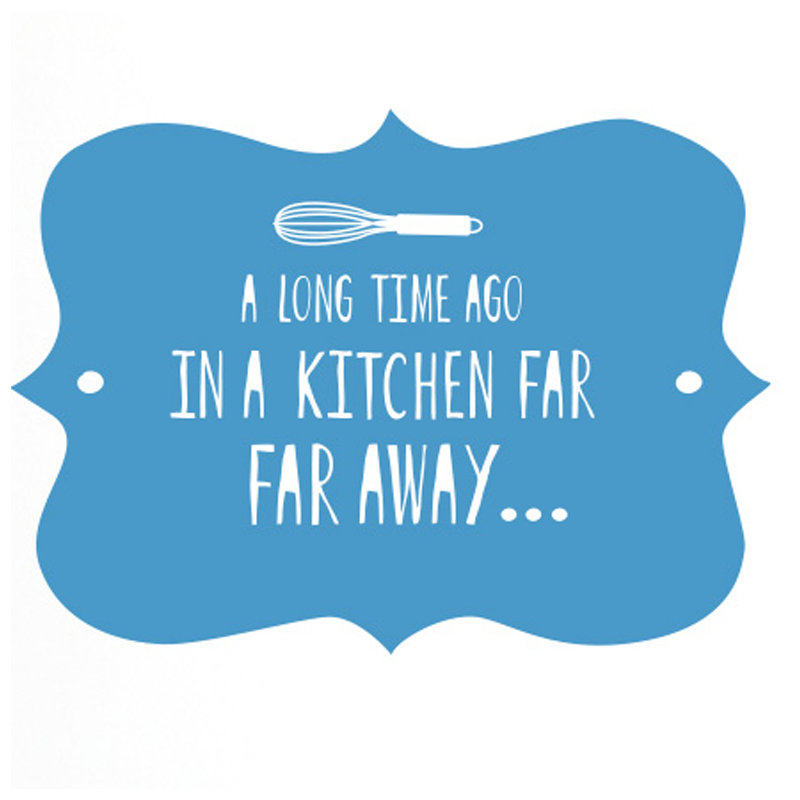 Wall Decal, Medium, Blue