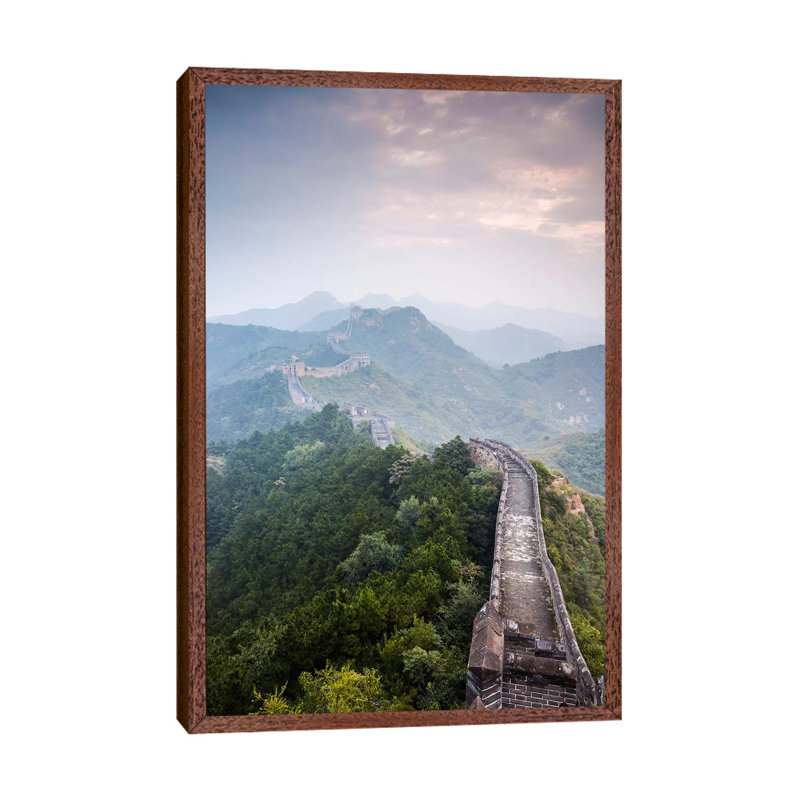 The Great Wall Of China by Matteo Colombo - Gallery-Wrapped Canvas Giclée on Canvas, Classic Wood Framed