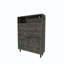 Armoire à chaussures avec porte de grange-1650004536