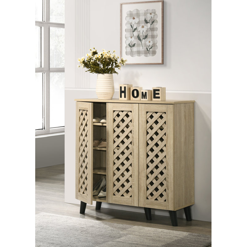 Biehl 20 Pair Shoe Storage Cabinet