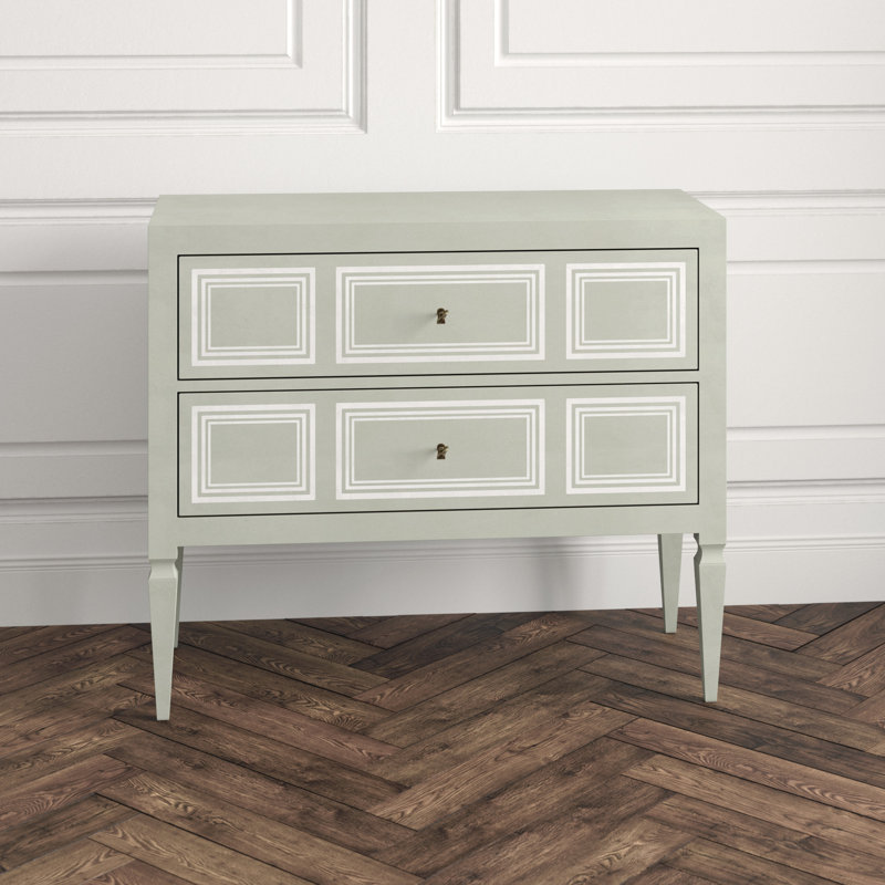 Milan Accent Chest, Ivory