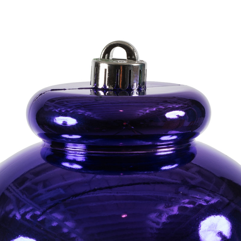 Ornement de Noël 14 po faîteau, Mauve