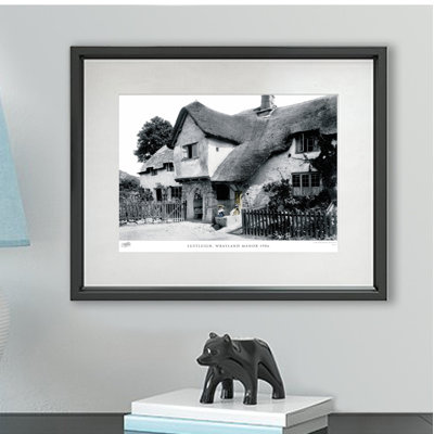 Lustleigh, Wrayland Manor 1906 by Francis Frith - Single Picture Frame Print