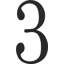 Traditionalist Surface Mount House Number-7025827