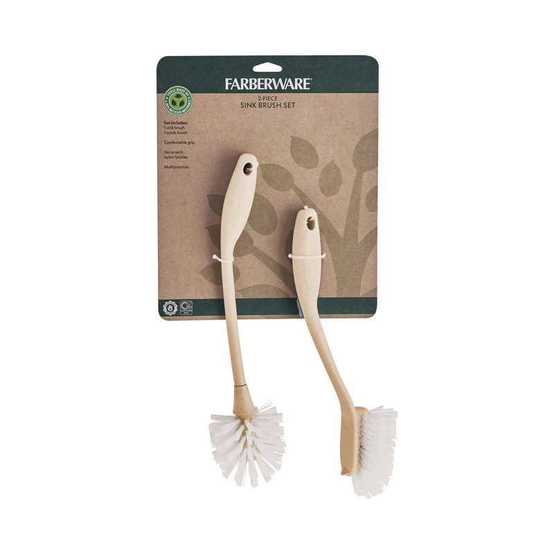 Farberware 2-Piece Sink Brush Set