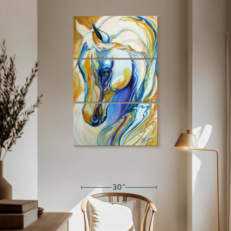 Brampt Arabian Abstract, 65" H x 42" W