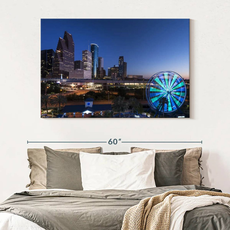 Sireci Houston Skyline, 34" H x 51" W