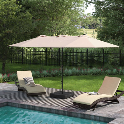 Ferriera 180'' x 108'' Rectangular Market Umbrella