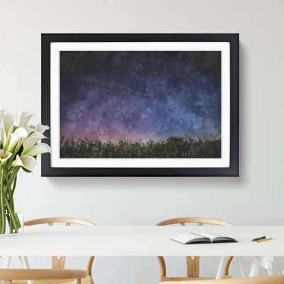 Grassfield in Romania - Picture Frame Painting