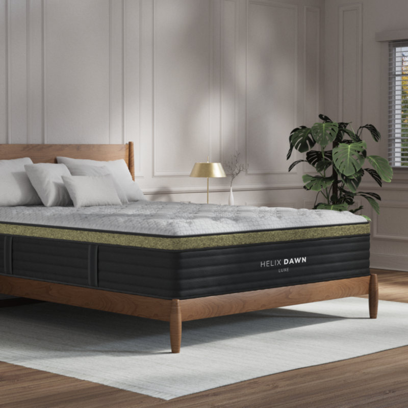 Helix Dawn Luxe 13" Firm Hybrid Mattress, California King