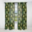 Monstera Mirage - motif tropical - rideau floral - rideau obscurcissant floral - 1 panneau-107600029